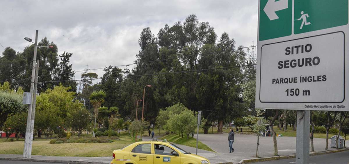 El parque Ingl&eacute;s es una de las 28 zonas seguras establecidas en el norte de Quito. En el sur hay 27, en el centro 12 y otra docena en los valles.