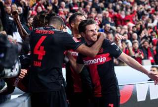 Bayer es el líder de la Bundesliga