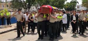 El cuerpo del sargento segundo Cl&iacute;maco Ca&ntilde;ar fue trasladado al cant&oacute;n Arenillas de donde era oriundo y ser&aacute; sepultado en esa jurisdicci&oacute;n.
