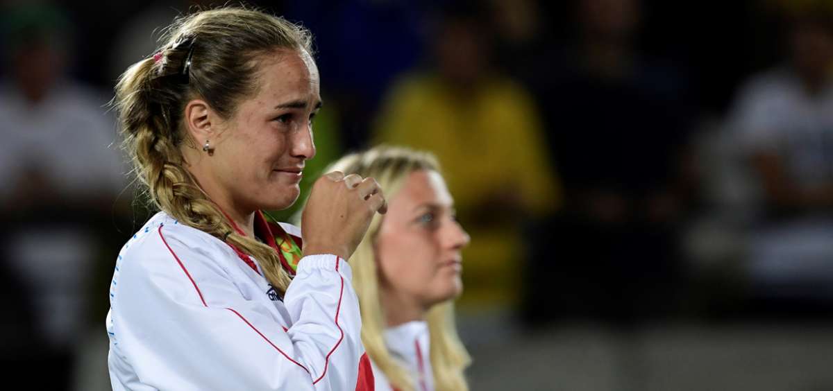 La tenista M&oacute;nica Puig da a Puerto Rico su primer oro en la historia de JJ.OO.