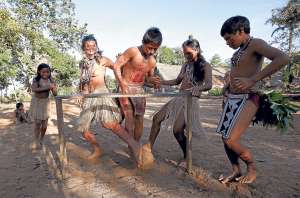 El f&uacute;tbol existe en la tribu Tatuyo 