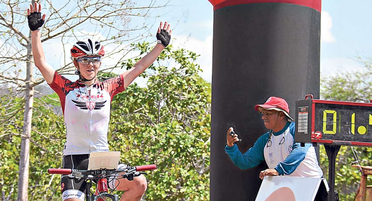 Alexandra Serrano gan&oacute; los 2 selectivos de MTB; en el primero que se hizo en Cuenca y el otro en Guayaquil. Foto tomada de flickr del Ministerio del Deporte