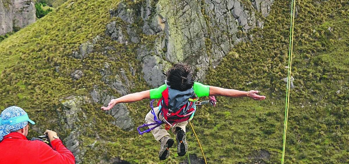 El Volado un salto extremo al vac&iacute;o