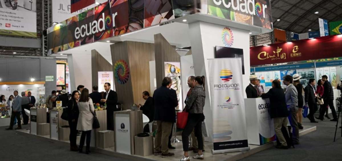 Pro Ecuador apoya a emprendedores para exhibir sus productos en el exterior.