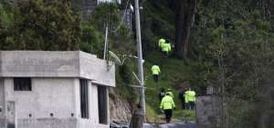 Personal especializado de la Polic&iacute;a y Fiscal&iacute;a realizaron varias diligencias tras hallar los restos de Samuel Chambers. 