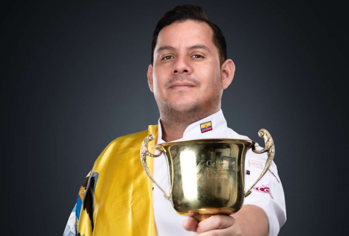 Marco Andrade, heladero de Manab&iacute;, participar&aacute; en el Festival Sherbeth, en Palermo (Italia). 