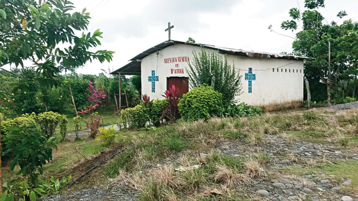 La iglesia, de 6 metros de ancho por 8 de largo, permanece cerrada.