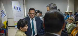El defensor del Pueblo acudi&oacute; al CPCCS para exponer sus conclusiones sobre lo que sucedi&oacute; durante las protestas ind&iacute;genas de octubre.