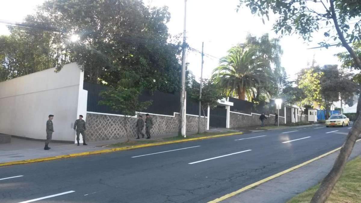 Per&iacute;metro de la Nunciatura Apost&oacute;lica se cerrar&aacute; por simulacro