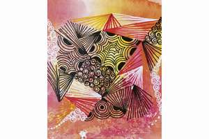 Zentangle III T&eacute;cnicas de color en la galer&iacute;a Patricia Meier