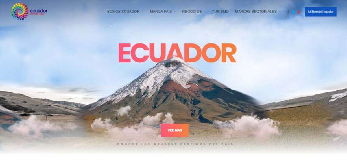 La p&aacute;gina web de la marca pa&iacute;s no ha sido actualizada. La &uacute;ltima noticia subida al portal fue en septiembre de 2017. 