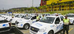 Los nuevos patrulleros del Plan M&aacute;s Seguridad fueron presentados en la explanada del Estadio Monumental. Los controles empezaron la tarde de este martes 26 de noviembre de 2019.