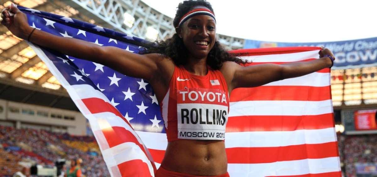 Brianna Rollins, oro en 100m vallas, suspendida por incumplir control antidopaje