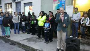 La concentraci&oacute;n se desarroll&oacute; en los bajos de la Gobernaci&oacute;n del Carchi