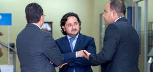 El gerente de Medios P&uacute;blicos EP, Andr&eacute;s Michelena, y de Gamavisi&oacute;n, Xavier Aguirre, denunciaron en la Fiscal&iacute;a irregularidades en la televisora.