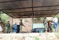 Militares ejecutaron operaciones contra la minería ilegal 