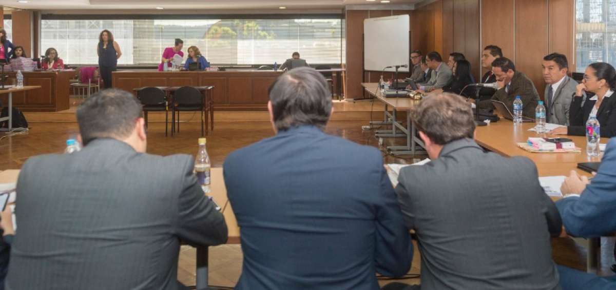 La audiencia se instal&oacute; este martes 3 de septiembre en la Corte Nacional de Justicia, en Quito.