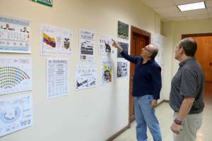 La tarde de ayer se firm&oacute; en Guayaquil el convenio mediante el cual el fondo documental de  EL TEL&Eacute;GRAFO pasa a ser administrado por la Universidad de las Artes. Foto: Eduardo Escobar