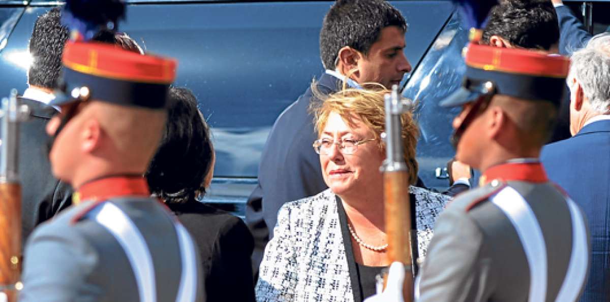 La presidenta de Chile, Michelle Bachelet, envi&oacute; ayer su propuesta legal al Congreso. Foto: flickr.com