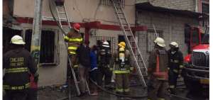 Los bomberos tardaron media hora en controlar las llamas