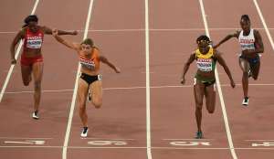 La holandesa de 23 a&ntilde;os hab&iacute;a ganado ya la medalla de plata en la prueba de 100 metros del Mundial de Pek&iacute;n. Foto: Agencia AFP