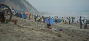 Las playas de San Vicente acogen a turistas nacionales y extranjeros.