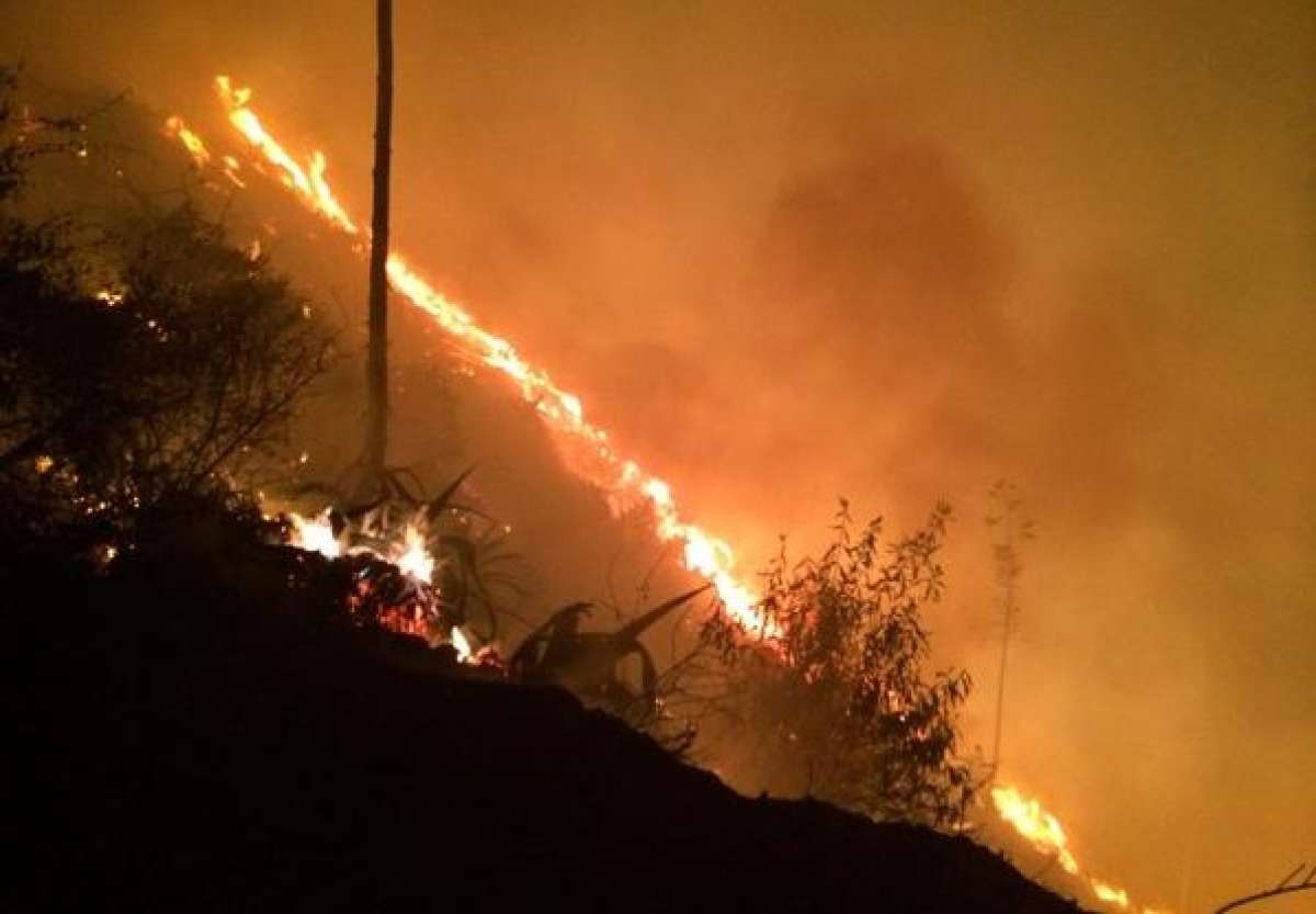 Foto: Cortes&iacute;a @BomberosQuito