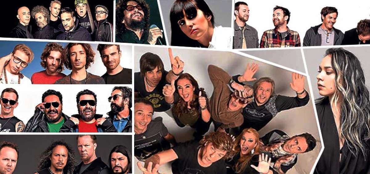 Los argentinos Los Fabulosos Cadillac; los canadienses Magic!, los mexicanos Molotov, los estadounidenses Metallica y Draco Rosa, la espa&ntilde;ola La Mala Rodr&iacute;guez, los estadounidenses Hoobastank, los argentinos Vilma Palma e Vampiros y la azteca Carla Morrison se presentar&aacute;n entre el 30 de spetiembre y 29 de octubre en Guayaquil, Quito y Cuenca.
