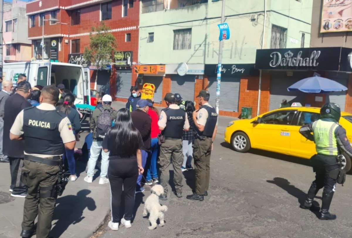 Una persona fue atropellada en el sur de Quito