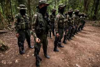 Los &quot;Comandos de Frontera&quot; son un Grupo Irregular Armado que opera en el norte de Colombia. 