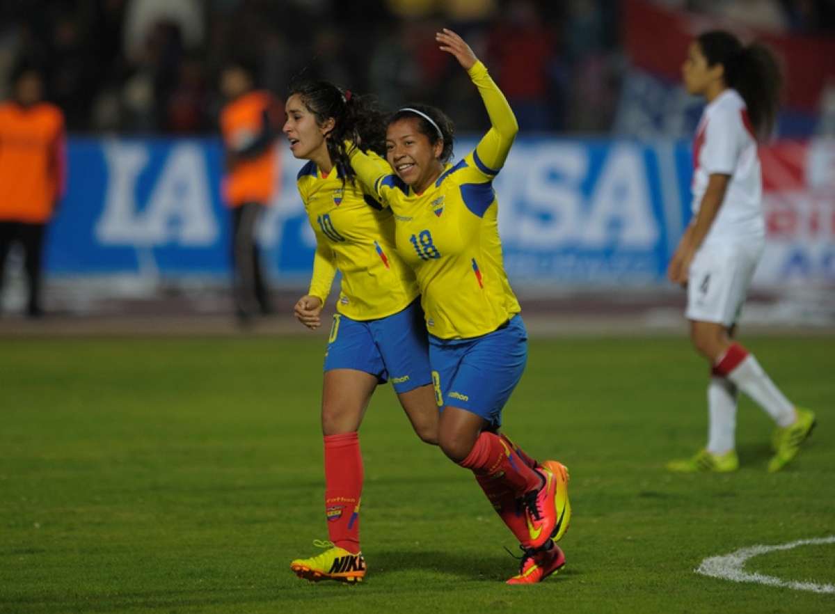 Adriana Barre acab&oacute; con la tensi&oacute;n en el Ol&iacute;mpico de Riobamba. Foto: John Guevara / El Tel&eacute;grafo