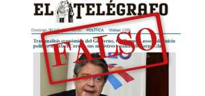 Diario EL TEL&Eacute;GRAFO rechaza el uso de su imagen para difundir noticia falsa