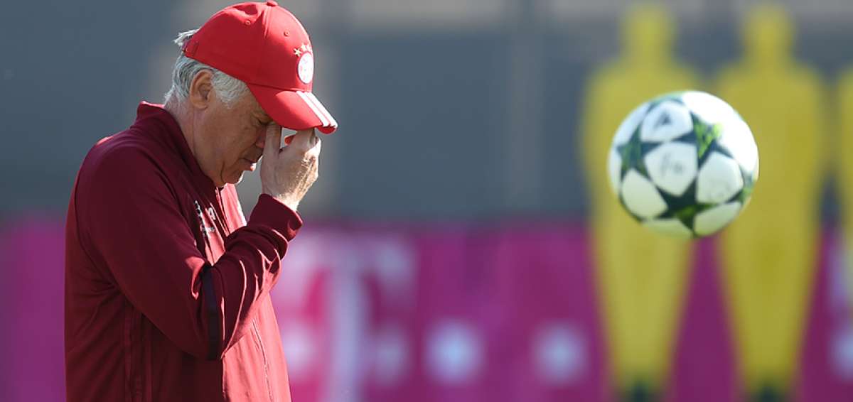 Ancelotti ten&iacute;a cinco jugadores en contra