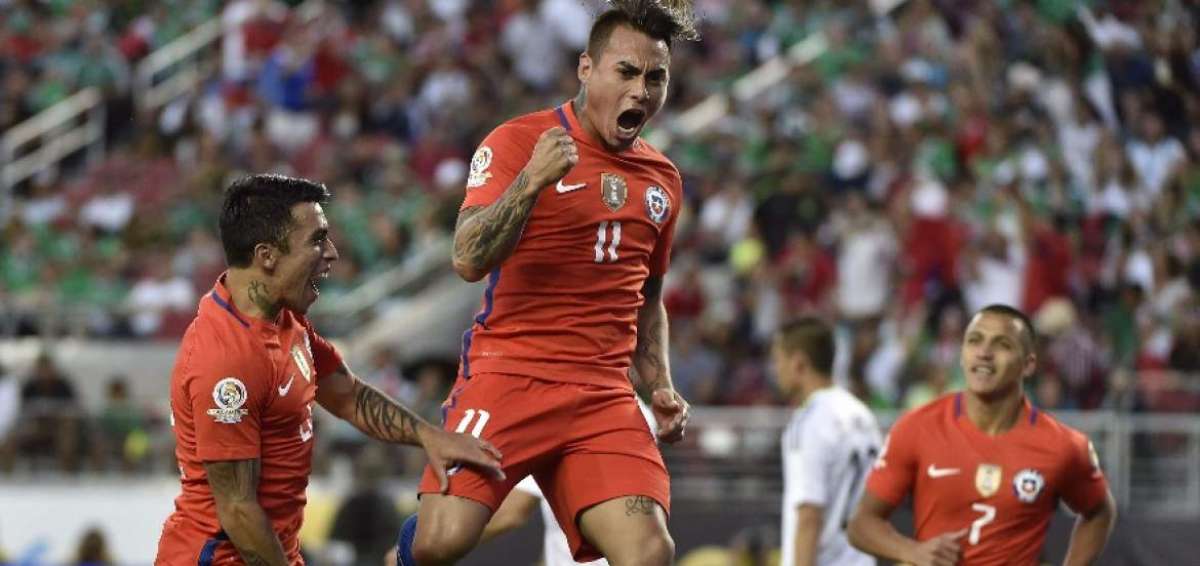 Con cuatro goles de Vargas, Chile apabulla 7-0 a M&eacute;xico y avanza a semis de Copa Am&eacute;rica