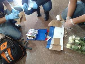 Agentes antinarc&oacute;ticos encontraron, presuntamente, sustancias psicotr&oacute;picas en viviendas de Pichincha y Cotopaxi. Foto: Cortes&iacute;a