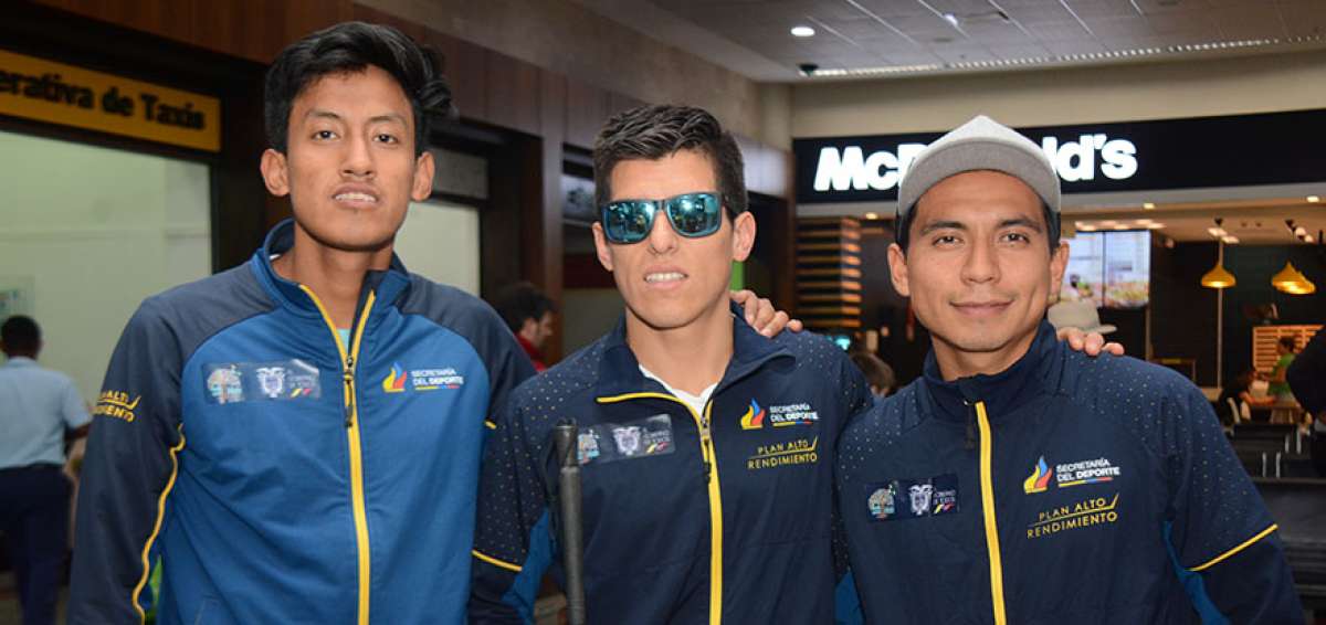 Darwin Castro (centro) competir&aacute; en los Juegos Para Panamericanos.