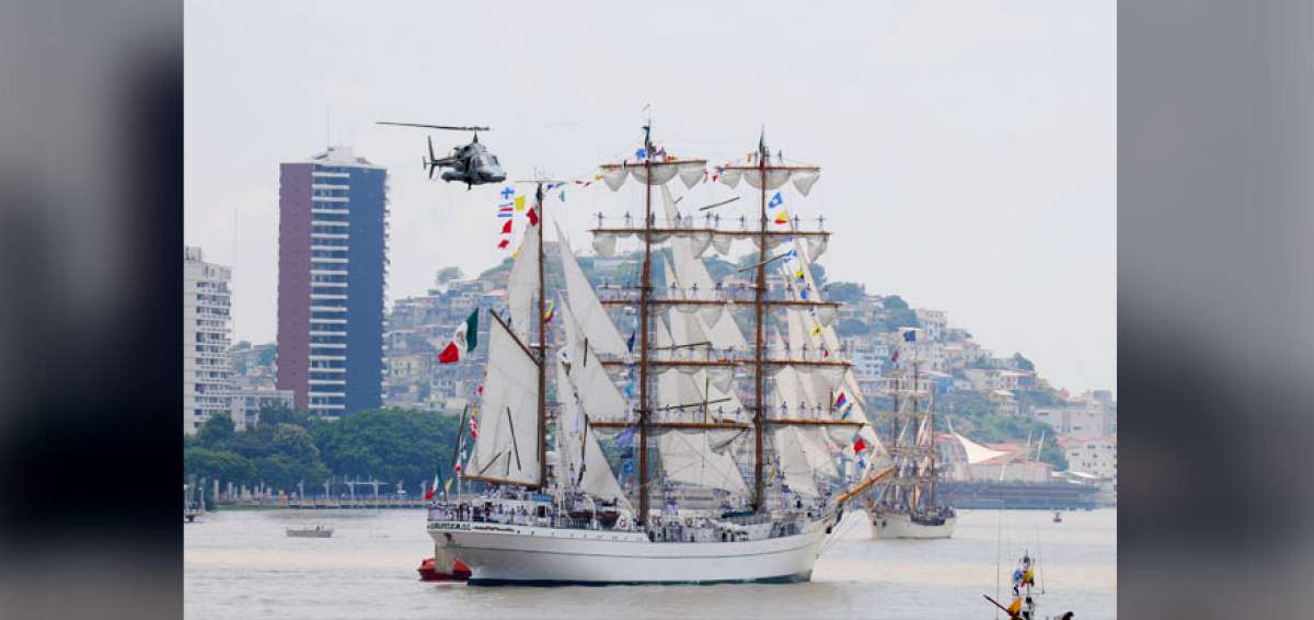 El Buque Escuela Guayas representar&aacute; a Ecuador dentro del Festival Guayaquil a toda vela.
