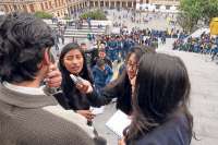 Profesores y alumnos analizan la importancia del club de periodismo