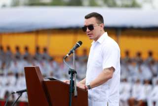 Daniel Noboa encabezó el gabinete de seguridad en Guayaquil, donde se analizaron acciones del Bloque de Seguridad.