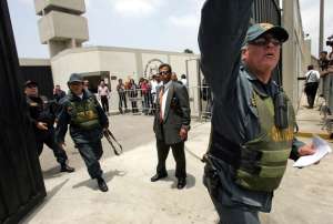 Peter C&aacute;rdenas, exmiembro del MRTA, estaba reclu&iacute;do en la Base Naval del Callao. Foto: Tomado de andina.com.pe