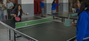 La Escuela Roberto Espinosa fomenta el mejoramiento de los niveles de motricidad y el trabajo en equipo entre los alumnos del centro.