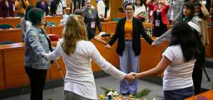 Dos universidades de Quito fueron la sede del Festival Zarelia: Periodismo, Medios Digitales G&eacute;nero y Feminismos. El encuentro reuni&oacute; a mujeres de toda la regi&oacute;n.