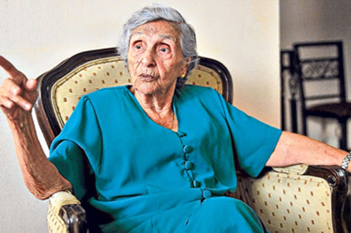 Maruja Cede&ntilde;o de Delgado es licenciada en Ciencias de la Educaci&oacute;n y doctora en Filosof&iacute;a, Letras y Ciencias de la Educaci&oacute;n, especialidad Psicopedagog&iacute;a. Foto: Rodolfo P&aacute;rraga.