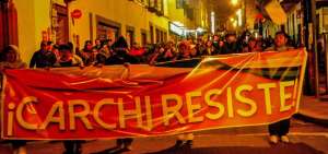 El s&aacute;bado 28 de septiembre de 2019, cerca de 10.000 personas marcharon con cacerolas en las principales calles de Tulc&aacute;n y otros cantones.