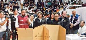 El proceso log&iacute;stico del referendo incluye una instalaci&oacute;n, protocolo de escrutinio y manejo de actas en las 24 juntas provinciales electorales del CNE.