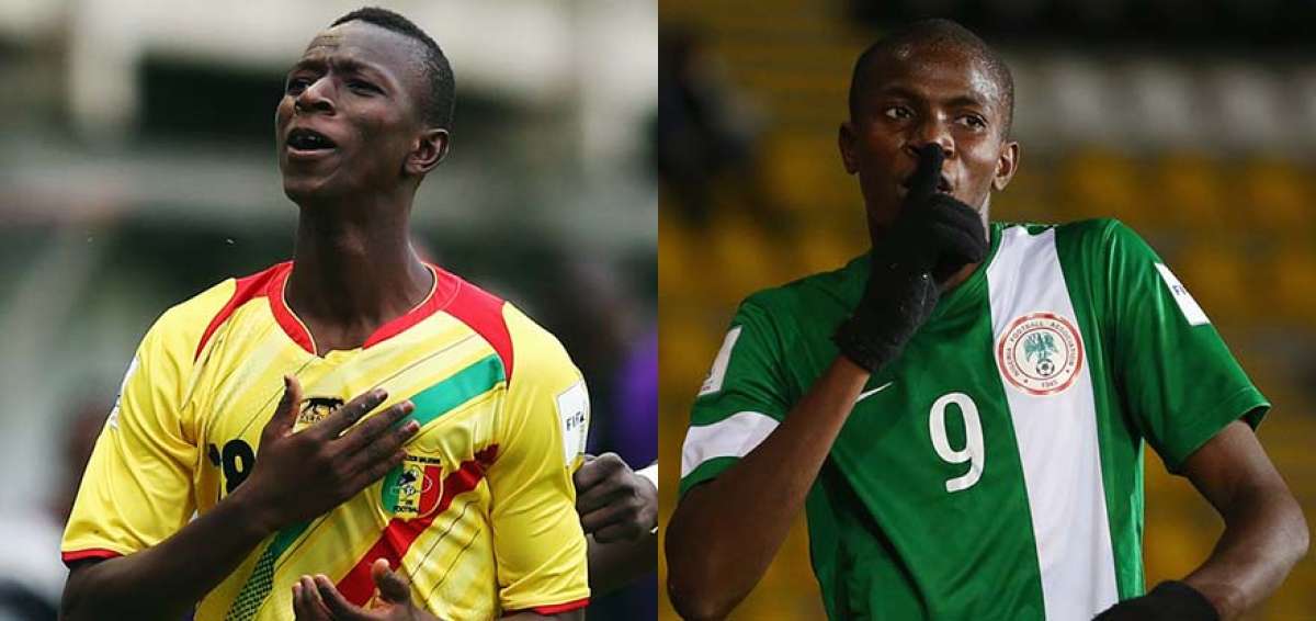 Amadou Haidara, de Mal&iacute;, y Victor Osimhen, de Nigeria, son dos de los referentes goleadores de sus equipos. Tomado de FIFA