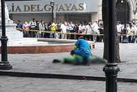 Policía Nacional asegura que se encontró USD 3800 en efectivo en la ropa del fiscal asesinado en Guayaquil