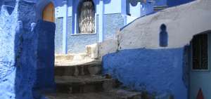 La ciudad azul de Marruecos fue edificada sobre un valle