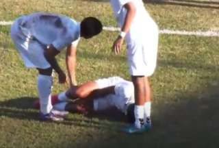El delantero Kesley Jamerson Silva Santos se lesionó por emular un festejo de Cristiano Ronaldo.