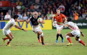 Los japoneses vencieron 24-10 a Hong Kong en la final del torneo clasificatorio a R&iacute;o 2016. Foto: AFP